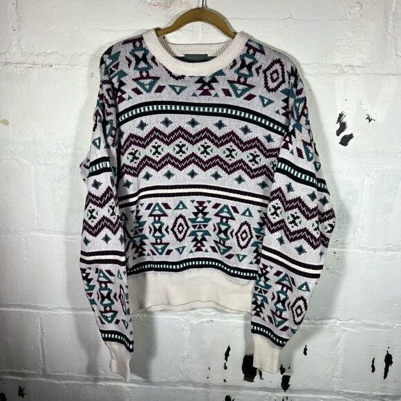 Vintage Aztec Sweater - Picture 1 of 8